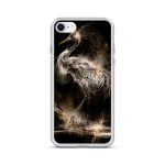Dark Crane iPhone Case | Nature Art - Image 51