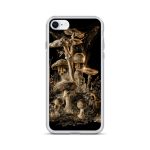 Dark Forest Mushroom Cluster iPhone Case | Nature Art - Image 51