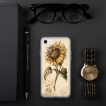 Sunflower Botanical iPhone Case | Nature Art - Image 132