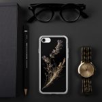 Dark Lavender Branch iPhone Case | Nature Art - Image 132