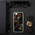 Dark Wild Rose iPhone Case | Nature Art - Image 132