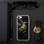 Dark Hummingbird iPhone Case | Nature Art - Image 132