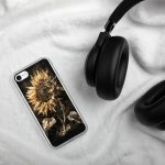 Dark Sunflower iPhone Case | Nature Art - Image 133