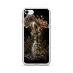 Dark Fly Agaric Mushroom iPhone Case | Nature Art - Image 53