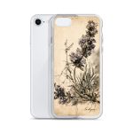 Lavender Branch iPhone Case | Nature Art - Image 55