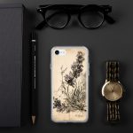 Lavender Branch iPhone Case | Nature Art - Image 135