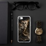 Dark Barn Owl iPhone Case | Nature Art - Image 135