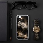 Dark Crane iPhone Case | Nature Art - Image 135