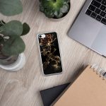 Dark Wild Rose iPhone Case | Nature Art - Image 137