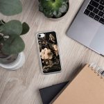 Dark Cherry Blossom iPhone Case | Nature Art - Image 137