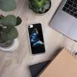 Dark Blue Morpho Butterfly iPhone Case | Nature Art - Image 137