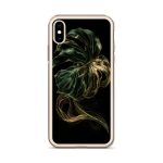 Dark Monstera Leaf iPhone Case | Nature Art - Image 57