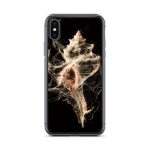 Dark Conch Shell iPhone Case | Nature Art - Image 55