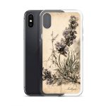 Lavender Branch iPhone Case | Nature Art - Image 57