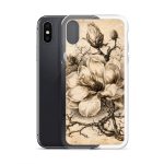Magnolia Botanical iPhone Case | Nature Art - Image 56