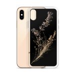 Dark Lavender Branch iPhone Case | Nature Art - Image 58