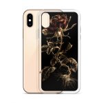 Dark Wild Rose iPhone Case | Nature Art - Image 58