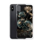 Dark Succulent Cluster iPhone Case | Nature Art - Image 56