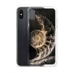 Dark Nautilus Shell iPhone Case | Nature Art - Image 56