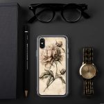 Peony Botanical iPhone Case | Nature Art - Image 165