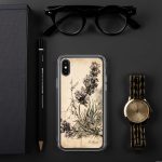 Lavender Branch iPhone Case | Nature Art - Image 138