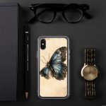 Blue Morpho Butterfly iPhone Case | Nature Art - Image 138