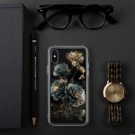 Dark Succulent Cluster iPhone Case | Nature Art - Image 138