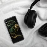 Dark Monstera Leaf iPhone Case | Nature Art - Image 139