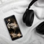 Dark Crane iPhone Case | Nature Art - Image 139