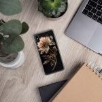 Dark Peony Botanical iPhone Case | Nature Art - Image 140