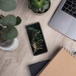 Dark Fern Frond iPhone Case | Nature Art - Image 140
