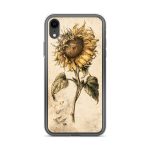 Sunflower Botanical iPhone Case | Nature Art - Image 59