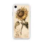 Sunflower Botanical iPhone Case | Nature Art - Image 61