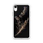 Dark Lavender Branch iPhone Case | Nature Art - Image 61