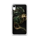 Dark Monstera Leaf iPhone Case | Nature Art - Image 61