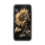 Dark Sunflower iPhone Case | Nature Art - Image 59