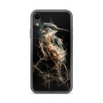Dark Kingfisher iPhone Case | Nature Art - Image 59