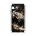 Dark Crane iPhone Case | Nature Art - Image 61