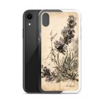 Lavender Branch iPhone Case | Nature Art - Image 61