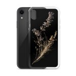 Dark Lavender Branch iPhone Case | Nature Art - Image 60