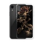 Dark Wild Rose iPhone Case | Nature Art - Image 60