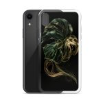 Dark Monstera Leaf iPhone Case | Nature Art - Image 60