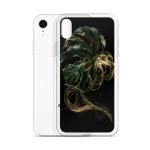 Dark Monstera Leaf iPhone Case | Nature Art - Image 62