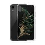 Dark Fern Frond iPhone Case | Nature Art - Image 60
