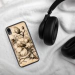 Magnolia Botanical iPhone Case | Nature Art - Image 142