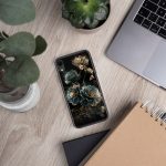 Dark Succulent Cluster iPhone Case | Nature Art - Image 143