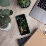Dark Fern Frond iPhone Case | Nature Art - Image 143