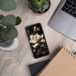 Dark Magnolia iPhone Case | Nature Art - Image 143