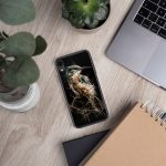 Dark Kingfisher iPhone Case | Nature Art - Image 143