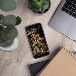 Dark Forest Mushroom Cluster iPhone Case | Nature Art - Image 143